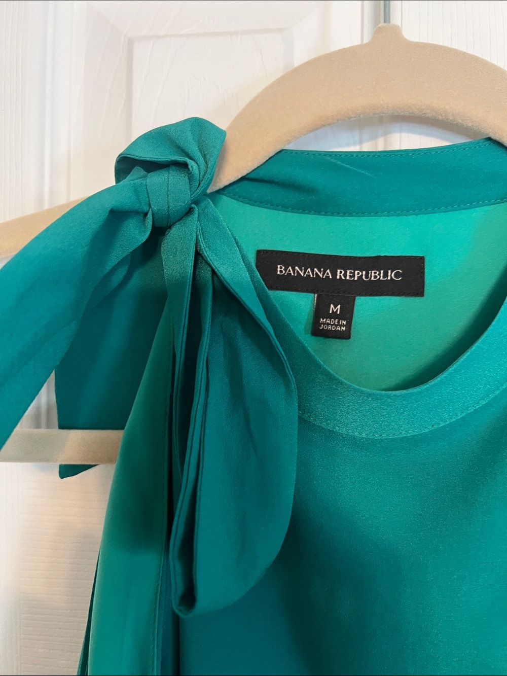 Banana Republic Green Halter Tie-Neck Maxi Dress - Picture 3 of 6